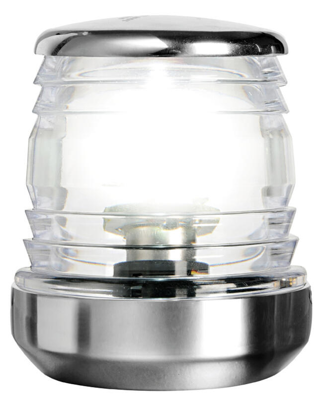 Fanale 360° Led Acciaio Inox